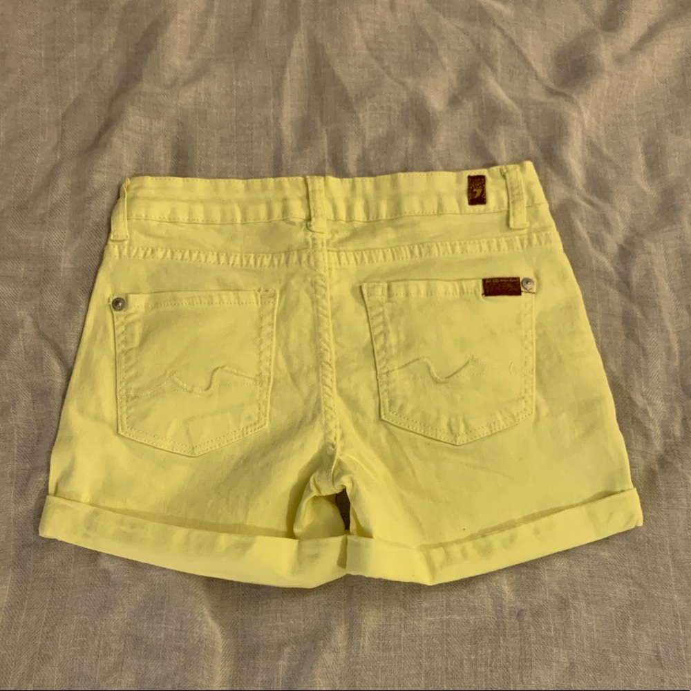 7 for all mankind shorts